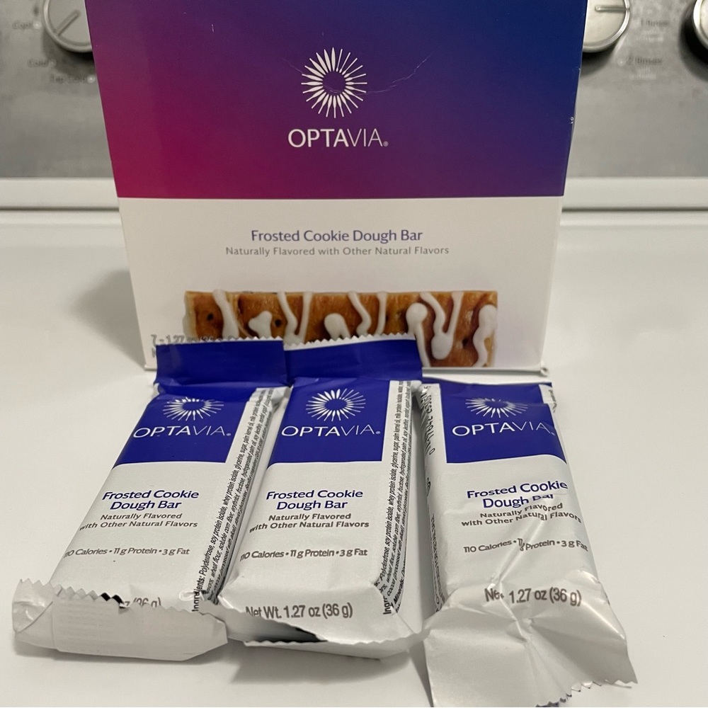 Optavia. Frosted Cookie Dough Bar